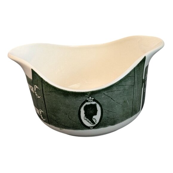 Royal China Colonial Homestead Green Gravy Boat no underplate - Picture 4 of 10